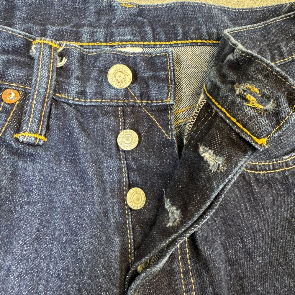 RRL Ralph Lauren Japan Woven Selvedge Denim Straight Leg Jeans Made in USA 32x32 - Picture 6 of 16